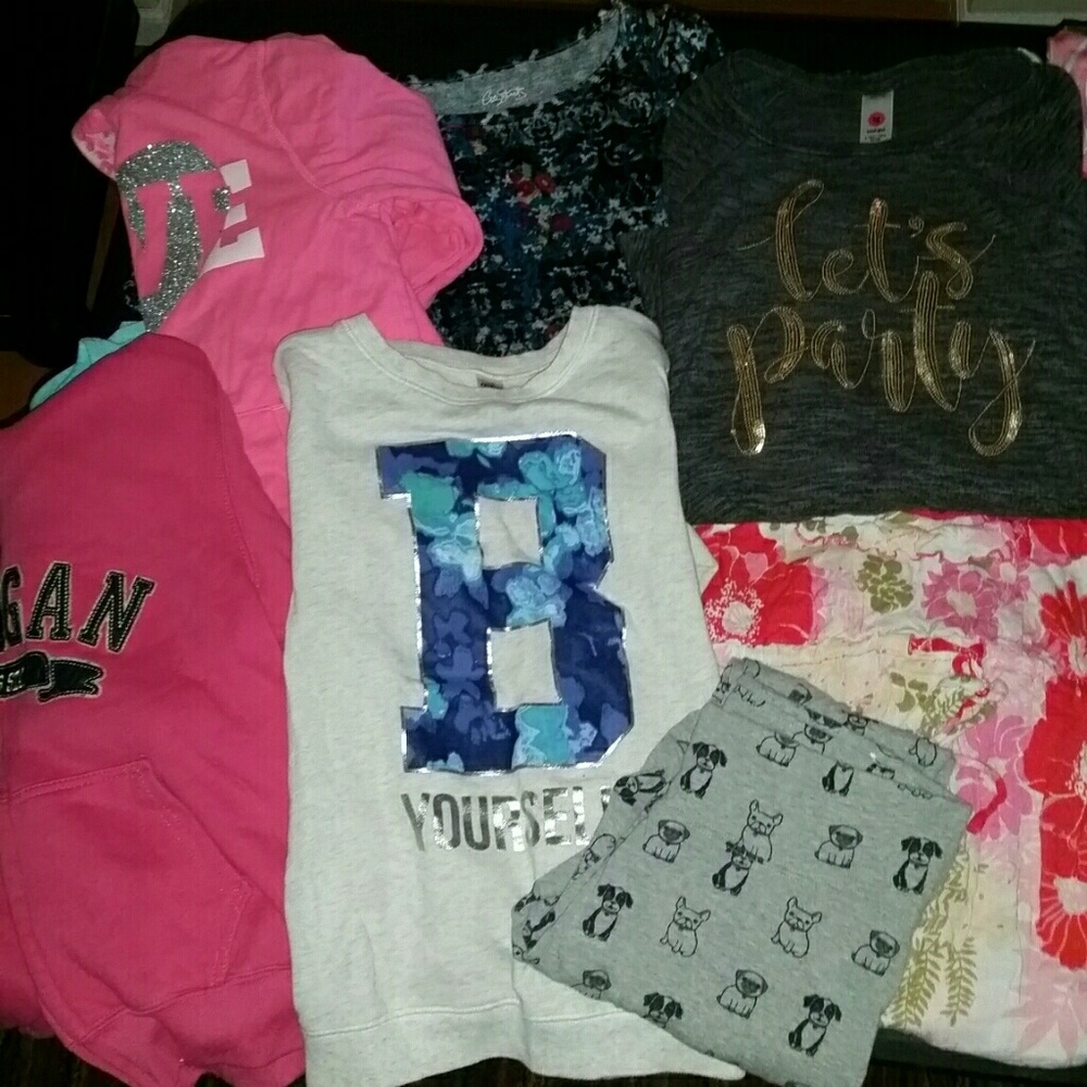 Girls size 14 clothing lot